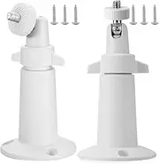 GIOD 2-Pack Camera Wall Mount Bracket, 360° Adjustable Aluminum Mount Compatible with Arlo Pro 2/3/Ultra, Universal 1/4" Screw