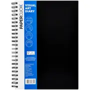 Paperclick A4 Visual Art Diary 120 Pages each