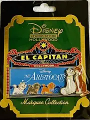 Disney Soda Fountain DSSH DSF The Aristocats Marquee Pin MOC