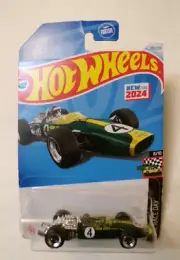 Hot Wheels Green '67 Lotus Type 49, HW Race Day, Tall Card, #HTD99 (NIP) (017-4)