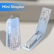Cute Mini Stapler Portable Cartoon Staples Paper Binder File Organizer Office