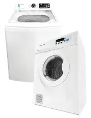 [Kleenmaid] Top Load Washing Machine And Clothes Dryer