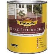 Cabot's DECK & EXTERIOR TIMBER STAIN Oil Based UV Proof NEW JARRAH 1L or 4L
