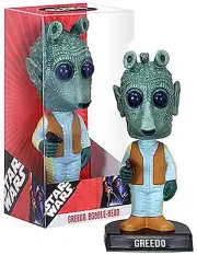 NEW STAR WARS Greedo Wacky Wobbler BobbleHead Bobble Head - Funko 8250 RETIRED