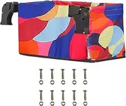 ＫＬＫＣＭＳ Utility Cart Bag for Hand Push Wagon, Oxford Cloth Storage Solution for Outdoor Activities, Color Ball