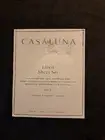 Casaluna Black 100% Linen Sheet Set ~ KING Size ~ 4pc Set Black