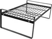 Monitor Stand Laptop Stand Monitor Riser Small Shelf Organizer Wide Shelf Kitchen Countertop Organizer Pantry Shelf Cabinet Shelves Shelf Riser Cabinet Shelf Black Carbon Steel