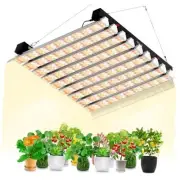 400W LED Grow Light 4×4ft Coverage with Double Switches, Full Spectrum Grow