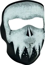 Zan Headgear Greyskull Glow, face mask , color: Black/Light Grey/Grey , size: One Size