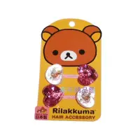 在飛比找Yahoo!奇摩拍賣優惠-布布精品館，日本製 拉拉熊 Rilakkuma 兒童髮飾 髮