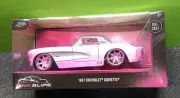 1957 CHEVROLET CORVETTE• 1/24 SCALE • DIE-CAST • PINK SLIPS • JADA TOYS
