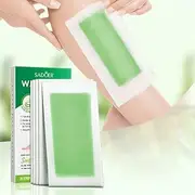 Body Wax Strips, Double Sides Waxing Strips for Hair Removal, Bikini Wax Strip for Normal Skin, Arms, Legs, Underarm Hair, Armpits, face, Eyebrow, Chin, Cut to Size Wax Strip for Unwanted Hair, Aloe