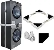 MaxWorks 50861, Universal Washing Machine Stacking Kit for Washer and Dryer, Standard 24-29 Inch