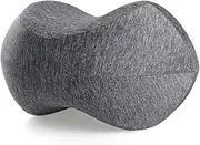 Knee Pillow Sleeping On Side, Memory Foam Contour Leg Pillow Cooling Bed Wedge Back Support Pillows, Pain Relief Lower Back Sciatica Hip Joints, Ergonomic Pregnancy Sleep Knee Cushion, Grey