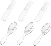 BIUDECO Baby Hair Detangle Comb Scalp Brush Set Newborn Toddler Hair Brush Soft Scalp Massager for Baby