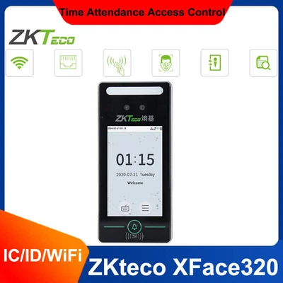 ZKTeco XFace320 Face Palm Recognition Time Attendance Door Access Control System