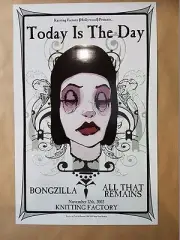 Today is the Day Hollywood 2002 Print Art Tara McPherson Ltd Ed 300 Poster