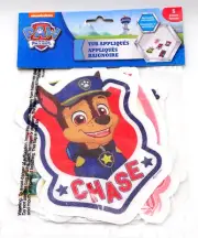 Nickelodeon PAW PATROL CHASE 5 pc Set Tub Appliques Non-Slip Stickers Reusable