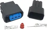 CCWUTQF 2 Sets 3 Pin Waterproof CRV High-Voltage Ignition Coil Automotive Connector 6189-0728 K-Series / S2000