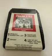 RARE VINTAGE 1970'S HUNTS DETERMINATION BAND PROBLEMS SOUL FUNK 8 TRACK SEALED