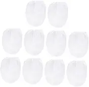 COHEALI 10pcs Mesh Paint Strainers Durable Drawstring Filter Bags for Oil Paint Fine Pore for Efficient Filtration for Art Projects and Crafting