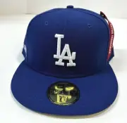 Los Angeles Dodgers MLB Alpha Industries x NE Fitted Hat~Blue