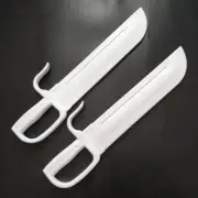 Wing Chun Butterfly Swords Training Knife Set Practice Sparring Plastic Sword