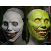 Scary Halloween Mask Smiling Demons Horror Face Masks Evil Cosplay .
