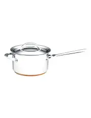 [Essteele] Per Vita Copper Base Induction Covered Saucepan 20cm/3.4L in Stainless Steel