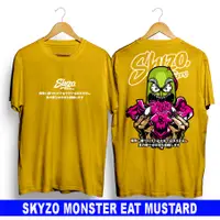 在飛比找蝦皮購物優惠-T恤 Skyzo Monster Eat T恤 Monste