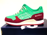 Asics men running shoes gel-lyte iii size 9.5 us spectra green new