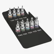 Wera 004202 Torx HF 1 Zyklop Bit Socket Set 1/2" Drive - with Holding Function