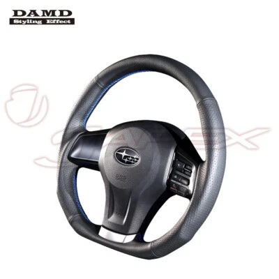 DAMD Sports Steering Wheel Blue Stitch for IMPREZA SPORT GP2/GP3/GP6/GP7 SS360-D