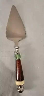 Lenox Holiday Gatherings Stainless Cake Server New!