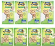 EZI-LOCKODOUR Bundle Absorbant Cat Pads X 4 Natural Mineral Zeolite Pellets 2...