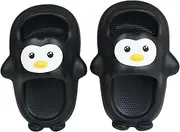 [XIXITIAO] Toddler Boys Girls Sandals for Kids, Summer Penguin Slides Sandals, Cute Shower Slippers Beach Shoes