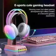ONIKUMA Gaming Headset Esports Package New FULL RGB Light Design Headphones with