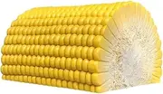 AIMALL Creative Corn-Shaped Tissue Box 5.9 x 5.1 x 3.9 Inches Desktop Storage Container for Living Room Coffee Table Home Decor