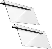 FOYTOKI 2pcs Ergonomic Keyboard Stand Skid Holder for Space Saving Durable Design for Comfortable Desktop Use Fits Various Keyboard Specifications for