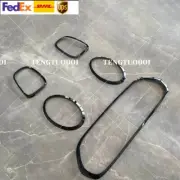 FOR 14-21 MINI COOPER F55/F56/F57 GLOSS BLACK GRILL + HEADLIGHT+ TAILLIGHT TRIM (for: Mini)