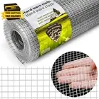 Hardware Cloth 1/4 Galvanized Wire Mesh Roll 12" X 20' (23 GA) - Chicken Wire Fe