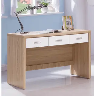 橡木白4尺書桌 (6.7折)