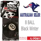 Car Air Freshener 8 BALL - BLACK WINTER Tree Freshner Truck Home