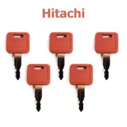5PCS EXCAVATOR KEY FOR JOHN DEERE FIAT CASE HOLLAND HITACHI H800R KEY