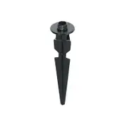 External Thread Stake in Black Superlux Lighting - LL0901-BL