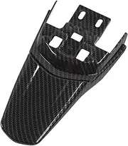 Motorcycle Rear Fender Protector Motorcycle Rear Mudguard Protective Carbon Fiber Pattern Sturdy Rear Mudguard Protector Replacement for SurRon Light Bee X S