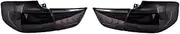 LED Car Tail Lamps Daytime Running Lights Dynamic Turn Signals，Compatible With BMW 3 Series GT F34 2013-2020(Smoke)