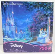 Thomas Kinkade Cinderella Disney Puzzle 750 Pieces SEALED