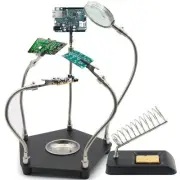 Helping Hand Soldering Third Hand Soldering Tool PCB Holder with Soldering Ir...