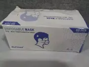 50 Masks | Disposable | Breathable | Earloop | Moldable nose piece
